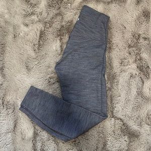 Align Hr Crop. Heathered Grey. Size 6. 25”
